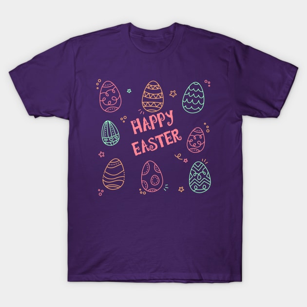 Happy Easter T-Shirt by letnothingstopyou